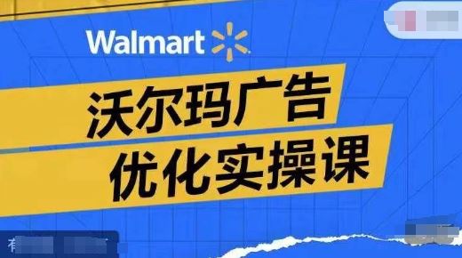 沃尔玛广告优化实操课，广告报告实操讲解，广告如何提高转化和ROAS等-前沿谈项目