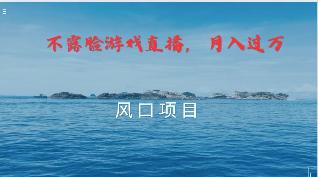 不露脸不出镜，玩转找茬游戏，普通人实现月入过万的好项目-前沿谈项目