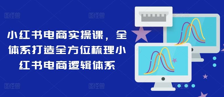 小红书电商实操课，全体系打造全方位梳理小红书电商逻辑体系-前沿谈项目