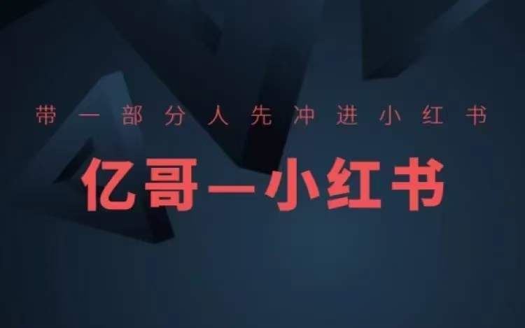 ​​带一部分人先冲进小红书，小红书开店、选品、爆款裂变-前沿谈项目
